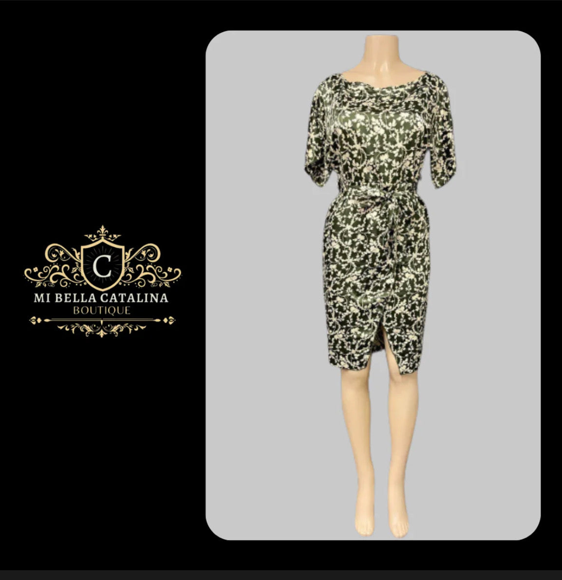 Vestido casual elegante